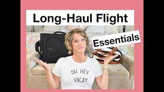 Travel - Long Haul Flight Essentials (Compression Leggings, Neck Pillow and More)