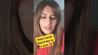 Exact words they'll say to u soon.  #love #tarot #youtube #zodiac #zodiac #short #shorts