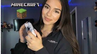 Asmr|| Minecraft survival game play (clicky control sounds)️