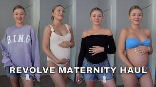 Revolve Maternity Try-on Haul W/ Discount Code | BUMPSUIT, HATCH, HUNZA G