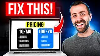 Better Membership Sales in 8 Minutes | Fix Your Pricing Page