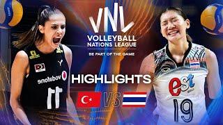 Türkiye  vs. Thailand  - Highlights | Week 1 | Women's VNL 2025