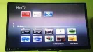 PHILIPS NetTv 32PFL4909 no funciona app YouTube