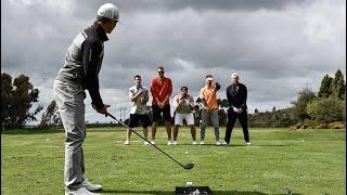 Long Drive Trick Shots | Dude Perfect