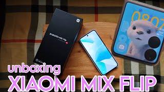 UNBOXING XIAOMI MIX FLIP - PURPLE  #xiaomi #mixflip