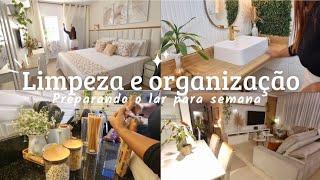 Limpeza e organização da casa | Organização dos mantimentos | Cantinho do café | Alimentação semana