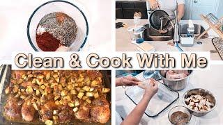 2021 SPEED CLEAN & COOK WITH ME |COOKING MOTIVATION | EASY MEAL IDEA | RECIPE IDEA | SELMA RIVERA