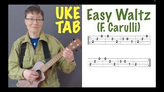 Easy Waltz (Carulli) UKULELE TAB