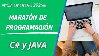 MARATÓN DE LENGUAJE DE PROGRAMACIÓN VISUAL C# Y JAVA  - ENERO 2025