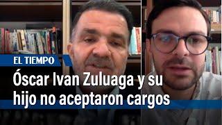 Óscar Iván Zuluaga y su hijo no aceptaron cargos imputados | El Tiempo