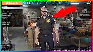 How to Make a Cop Outfit in GTA 5 Online (No Exploits or Glitches) | 2021