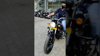 Delivery of Royal Enfield Meteor 350 l Stellar blue l 4k hd l #shorts