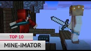  TOP 10 MINE-IMATOR INTRO TEMPLATES | MINECRAFT 