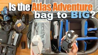 ATLAS ADVENTURE BAG - Best large photography & video bag