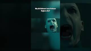 Why did Voldemort leave Horace Slughorn ALIVE? #shorts