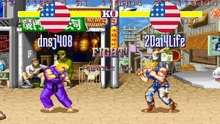 FT5 @sf2hf: dnsj408 (US) vs 2Dai4Life (US) [Street Fighter II Hyper Fighting Fightcade] Oct 20