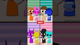 Sprunki Please Pour The Water Properly Pack Version Animation #sprunki #shorts #animation