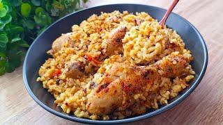 Chicken recipe in a frying pan — quick, easy and very tasty! Perfect for a hearty dinner.