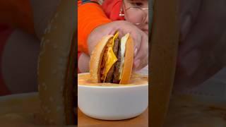 Burger Double Cheese Lava #BurgerKingTH #shorts #food