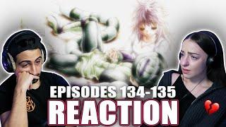 One of the best anime Episodes we have ever seen...  Hunter x Hunter Episodes 134-135 REACTION!