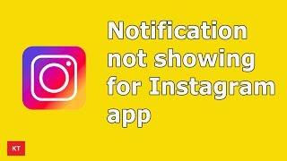 Instagram notification not working in iPhone [Fixed]