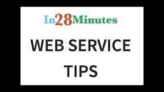 Restful Web Service Tip 13 -  Error Handling