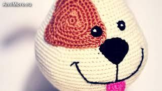 Амигуруми: схема Щенок. Игрушки вязаные крючком - Free crochet patterns.