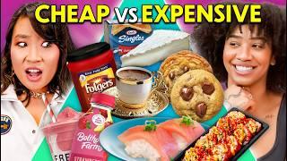 Cheap Vs Expensive Food Challenge!