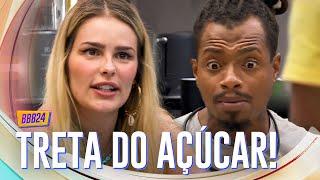 TRETA DO AÇÚCAR! YASMIN BRUNET PERDE A PACIÊNCIA COM LUIGI E PITEL SE REVOLTA!  | BBB 24