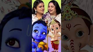 Bal Ganesh  Little Krishna  Voices Dubbing on @The_MotorMouth  #shorts #podcast #podcastclips