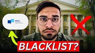 MSLU Univesity Blacklist In 2025  ? ￼