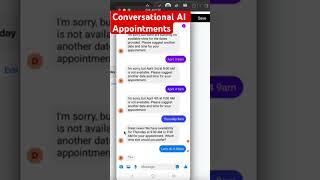 Conversational AI Appointment Scheduling Chatbot #appointment setting #chatbotmarketing