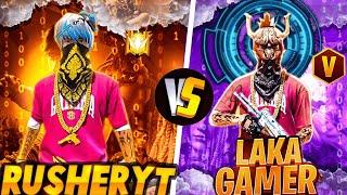 LAKA GAMER SEASON 2 VS RUSHER YT  DESERT EAGLE CHALLENGE 