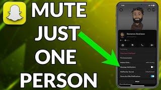 How To Turn Off Snapchat Notifications For One Person