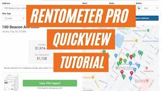 Rentometer Pro Quickview Tutorial