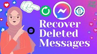 How to recover deleted messages on messenger | how to recover deleted facebook messages