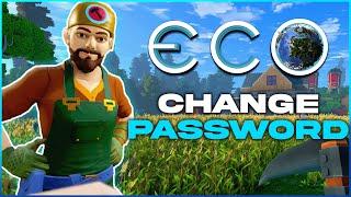 How to Change the Password on an Eco Server!