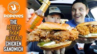 We Turned Popeyes Chicken Sandwich Into The 'Better Than Buffalo' Chicken Sandwich