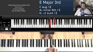 One Last Cry (by Brian McKnight) - Piano Tutorial