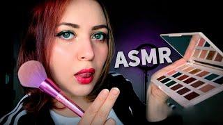 ASMR MAKEUP from LESBIAN STEPSISTER ‍