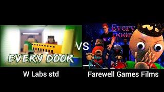 Baldi's Basics Song  - "Every Door" Part 4 (W Labs std vs Farewell Games Films)