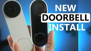 How to Install New Wired Google Nest Doorbell 2nd-gen - 2022