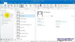 How to add contacts from distribution list (contact group) in Outlook