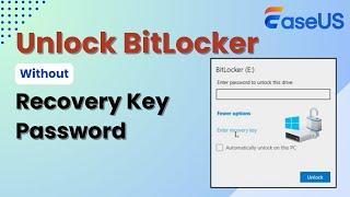 Unlock BitLocker Without Key or Password (The Ultimate Guide)