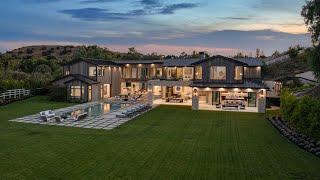 Explore a Newly Built $39,995,000 Hidden Hills Estate with Sweeping Views