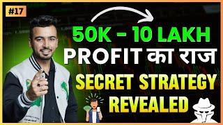 #017 50 हज़ार लगाके 10 लाख Profit किया| Live Proof | Best Option Trading Strategy