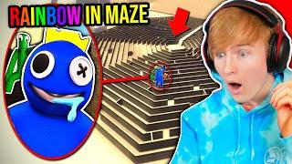 PLAYING *SECRET* RAINBOW FRIENDS MAZE! (Garry's Mod Nextbot Chase)