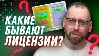 Какие бывают лицензии на программное обеспечение?