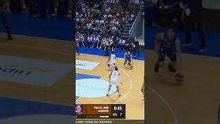 No look pass Arki to Abraham! #IBLFinals2024