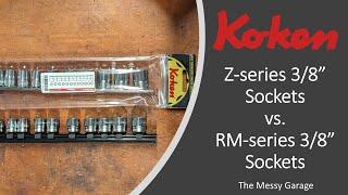 Ko-ken Z Series (3/8") vs Koken 3400 Series (regular) Sockets